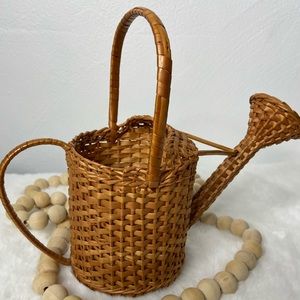Wicker watering Can